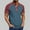 Wine, variant on YLSDY Fashion Men's Henley Shirts Short Sleeve Cotton Blend Tee Casual Basic Button Summer T-Shirt Tops with Pocket Black XXL