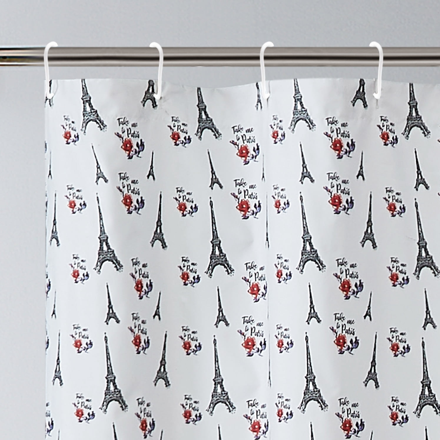 Take me to Paris 13-piece Shower Curtain Set