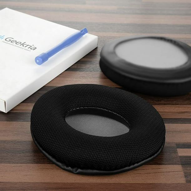 Geekria Comfort Mesh Fabric Replacement Ear Pads for Turtle Beach