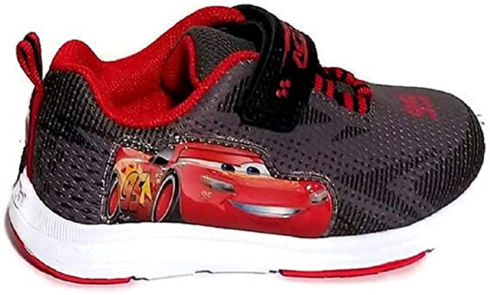 Disney Pixar Cars Lighted Toddler Boys Athletic Sneaker 