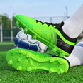 thumbnail image 6 of Toddler Shoes,Kids Soccer Cleats Children Football Shoes Low Top Studs Lightweight Non- Training Footwear for Toddler Boys Outdoor Field Sports,Boys Sneakers,Green,40, 6 of 8