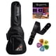 thumbnail image 1 of KIT Kidam funda guitarra ELECTRICA B/G con STRAP plumillas cuerdas Magma GE 110 N, 1 of 2