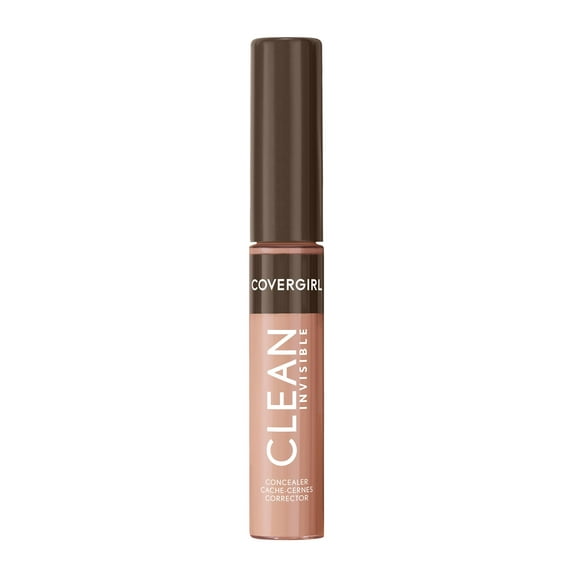 COVERGIRL Clean Invisible Liquid Concealer, 140 Natural Beige, 0.23 fl oz