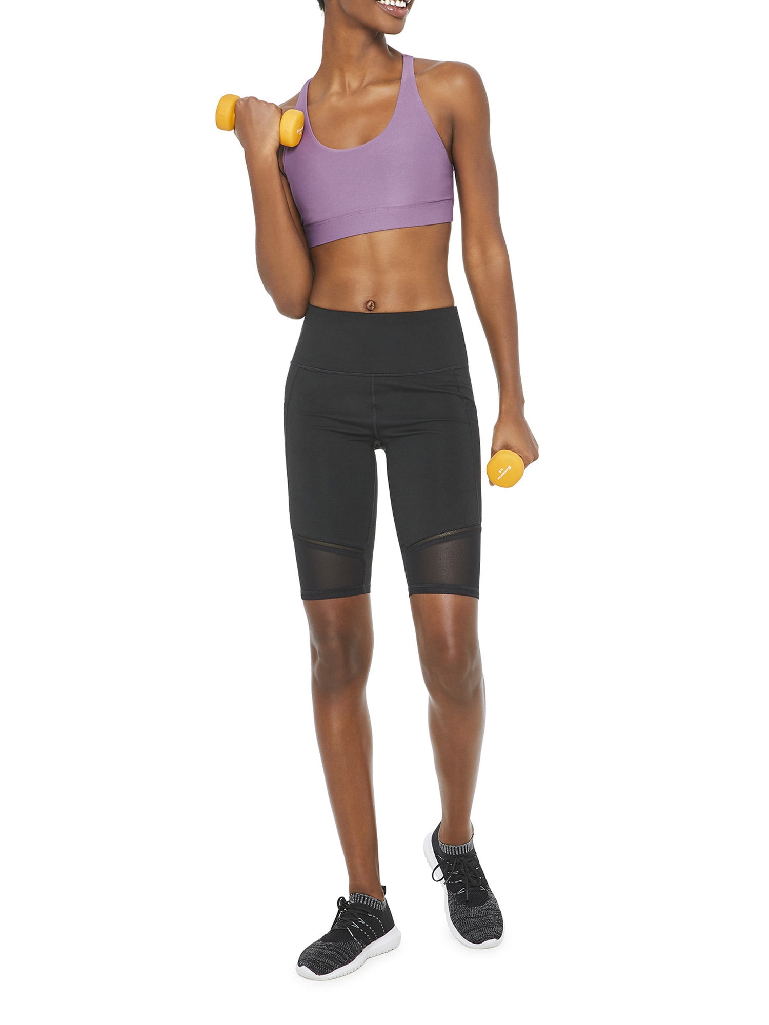 Athletic Works Women's Plus Size Active 10" Bike Shorts