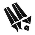 thumbnail image 3 of Car Window Molding Trim,10Pcs Pillar Post Side Side Door Window Cover Trim Automotive Side Window Moldings Cutting-Edge Features, 3 of 14