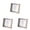 Gray 3PCS, variant on CY5O5ee 1PCS 7x7inch Square Picture Frame Small Shadow Box Picture Frames Frame Display Case Desktop Decoration Picture Frame for Wall and Tabletop