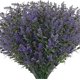 thumbnail image 1 of 10 piezas de flores artificiales de lavanda morada falsas, regalo de cirugía, plantas de lavanda, 1 of 3
