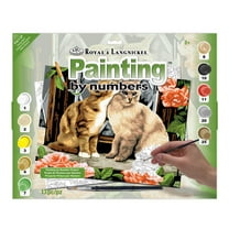 Royal & Langnickel Painting by numbers™ 13pc Kissing Kittens Painting Project