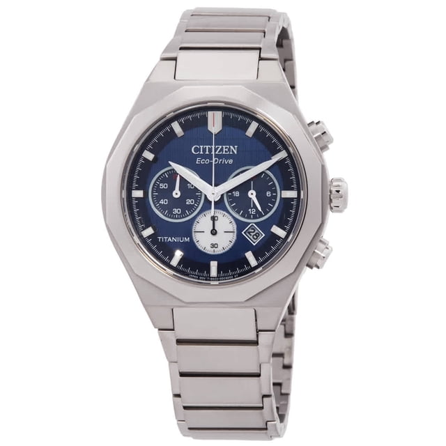 Citizen Reloj Zenshin Senkei con Cronógrafo y Esfera Azul para Hombre CA4691-59L