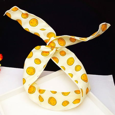 Square Section Bow - Bow tie headband changeable rabbit ears wire hair band banana leaf section red