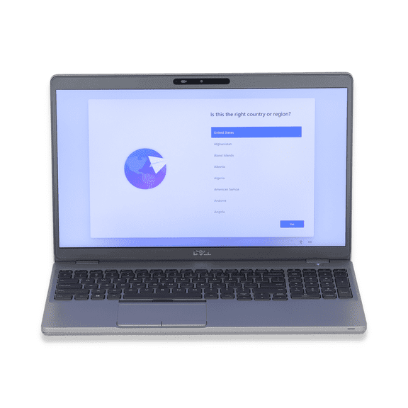 Restored Dell Precision 3550 Mobile Workstation Laptop, Intel Core i5 10th Gen, 8GB RAM, 256GB NVMe SSD, Windows 11 Pro