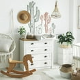 thumbnail image 3 of Mr. Kate Hand-Drawn Cactus Peel And Stick Wall Decals, 3 of 8