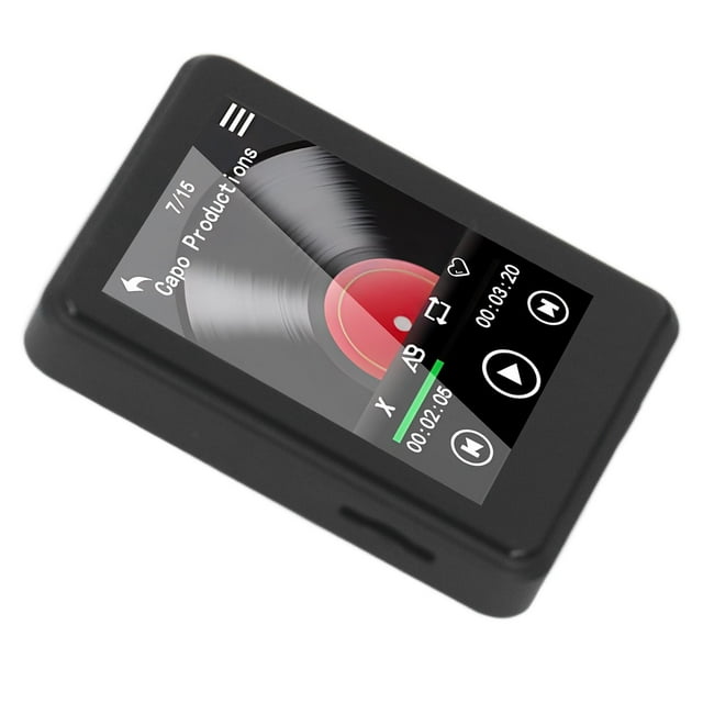 MP3 Player MP4 Player, Portable Music Player, 2.4 Inch Full Touch Screen, HiFi Stereo Sound BT Music Player with HD Speakers, FM Radio, Electric Books