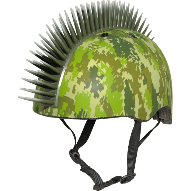 Casco Raskullz Digital Camo Mohawk para niños mayores de 5 años (50-54 cm)