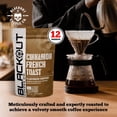 thumbnail image 6 of Blackout Coffee Cinnamon French Toast Flavored Ground Coffee, Medium Roast, Smooth Taste, Guilt-Free Indulgence, Freshly Roasted, 12 oz Pouch, 6 of 10