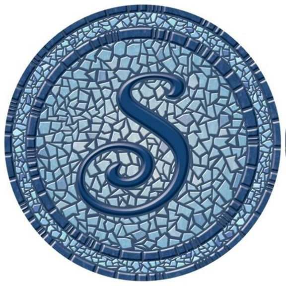 Lamatek 29 in. dia. Monogram Mosaic Poolsaic Mat- S