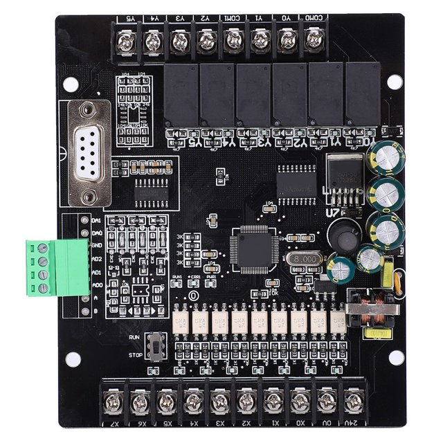 Control Industrial Tablero de Control PLC Módulo Controlador Programable Sonda de Temperatura FX1N14MR3N ANGGREK Otros