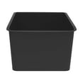 thumbnail image 2 of Pen+Gear Plastic Cubby Bin, Small Desktop Organizer, Black, 1-Pack, 2 of 9