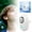 White, variant on BotaniNest [ Compact Design] Border Headset Half In Ear Hidden Mini Monaural Compact Wireless Earbuds Enjoy Music Portable Use Anytime Anywhere!