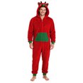 thumbnail image 4 of Onesie Family Christmas Pajamas Matching Sets Holiday Sleepwear Christmas Pajamas Onesie Animal Jumpsuit Sleepwear Adult Couples, 4 of 7