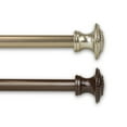 thumbnail image 2 of Rod Desyne Amulet 7/16" Cafe Curtain Rod Extends - Cocoa, 2 of 2