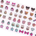 thumbnail image 4 of LOL Dolls Sticker Earrings (24 Pair) Earrings Stickers, Birthdays, Party Favor, 4 of 5