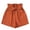 Orange, variant on Aayomet Womens Casual Shorts Womens Casual Short Comfy Drawstring Elastic Waist Summer Pocketed Shorts,Orange L