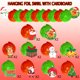 thumbnail image 1 of Nuevo adorno colgante en espiral para fiesta de Navidad, diseño de escena de fiesta de Navidad, adorno colgante para árbol de Navidad, adorno colgante, decoración, 1 of 6
