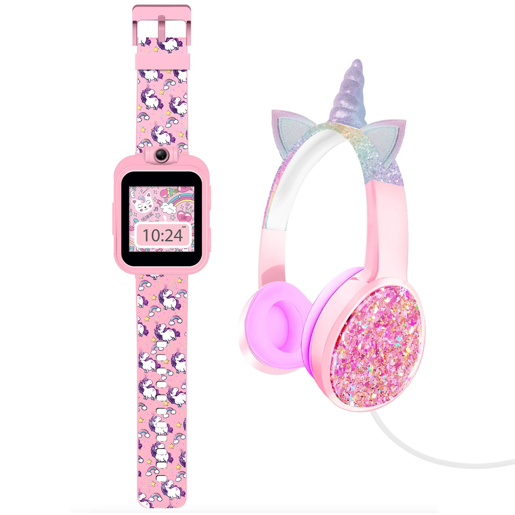 playzoom watch and headphones