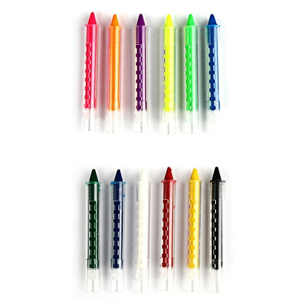 Ericealice Face Body Painting Crayon 6 Colours Kit Set Sticks Party