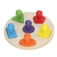 thumbnail image 4 of Rompecabezas con forma de Madera ANGGREK Desarrollo de Habilidades Para Preescolar, 4 of 7