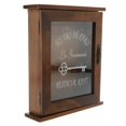 thumbnail image 1 of Pastoral Cabinet Holder Box Decorative Key Rack with 6 Hooks  21x6x25cm., 1 of 9