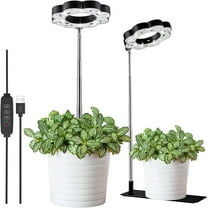 FANHAO LED Grow Lights for Indoor Plants,Full Spectrum LED Plant Light with Metal Stand