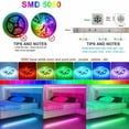 thumbnail image 6 of SHCKE 16.4ft Led Lights for Bedroom Smart Music Sync LED Strip Lights APP Control with Remote RGB Color Changing Led Lights for Room Kitchen Party Home Decoration, 6 of 6