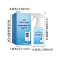 thumbnail image 3 of Home Hvac Supplies, Air Coil Cleaner for Indoor Air, Home Odor Eliminator for Ac Air Systems, Air Fresheners for Home Odor Eliminator for Ac Filters, Cuts Through, 3 of 6
