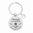 thumbnail image 6 of Stainless Steel Engraved Dog Tag Keychain For Dog Lovers and Lost Pet Owners Titanium Steel Pet Engraved Keychain, 6 of 6