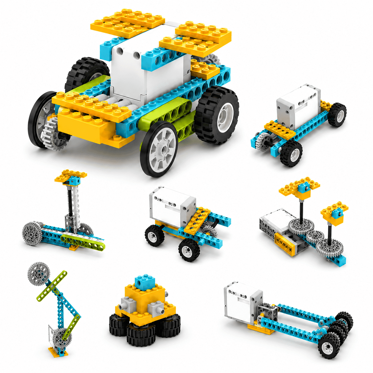 Motorized STEM Building Toys for Kids Ages 6-12, 107-Piece Electric Engineering Construction Kit, Educational Science Building Set for Boys and Girls