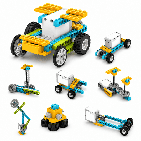 Motorized STEM Building Toys for Kids Ages 6-12, 107-Piece Electric Engineering Construction Kit, Educational Science Building Set for Boys and Girls