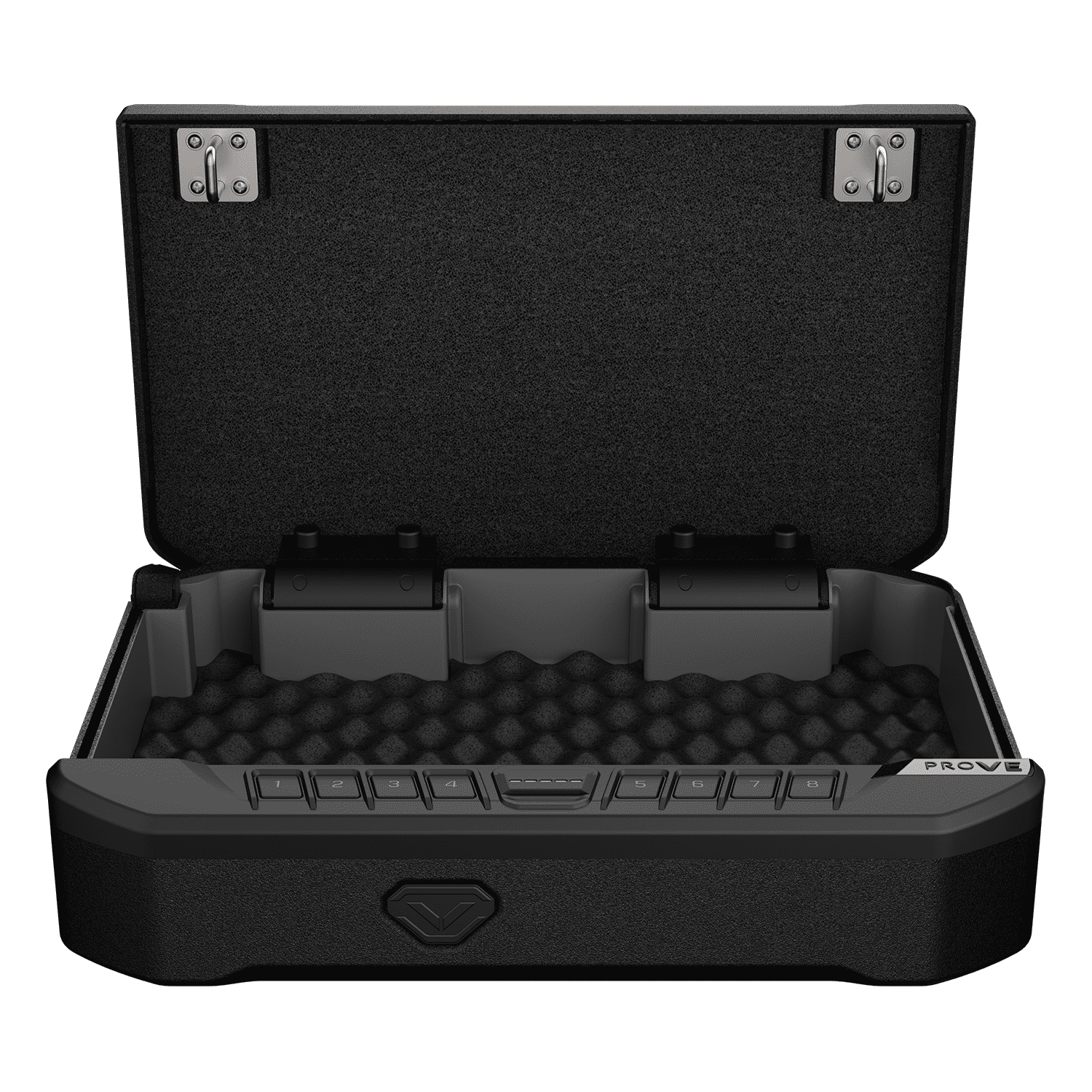 Vaultek® VT Series Essential VE Full-Size Quick Access Safe with Rugged Construction, Auto-Open Lid, Mounta-ble, & Anti-Theft Protection