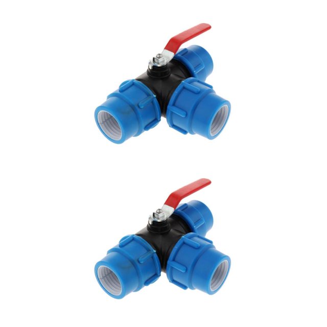 Inteprter PE Quick Connect Air Push Tube Coupler Tee 40mm core Fitting Steel Tipo 1 2Conjunto