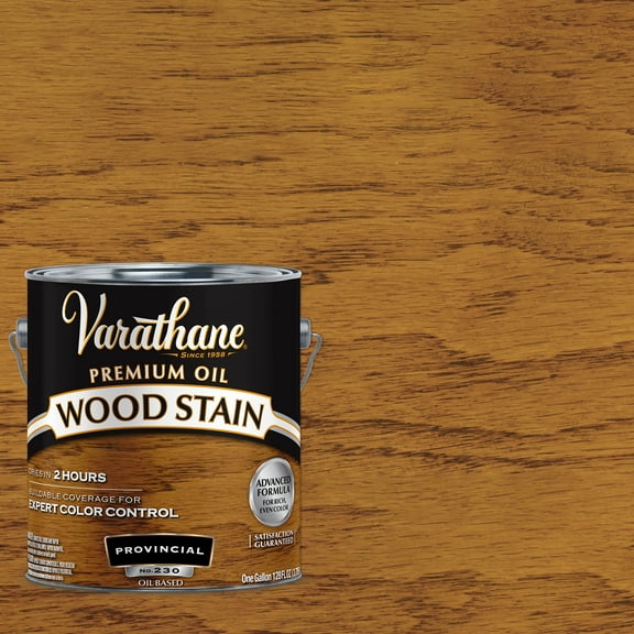 2 Pack, Provincial, Low VOC, Varathane Premium Oil-Based Interior Wood Stain-212060, Gallon