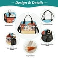 thumbnail image 3 of Dogs Sea Beach Sun Umbrella Cooler Bag Lunch Bag Soft Cooler Cooling Tote Insulated Lunch Box for Adult Men Women, 3 of 6