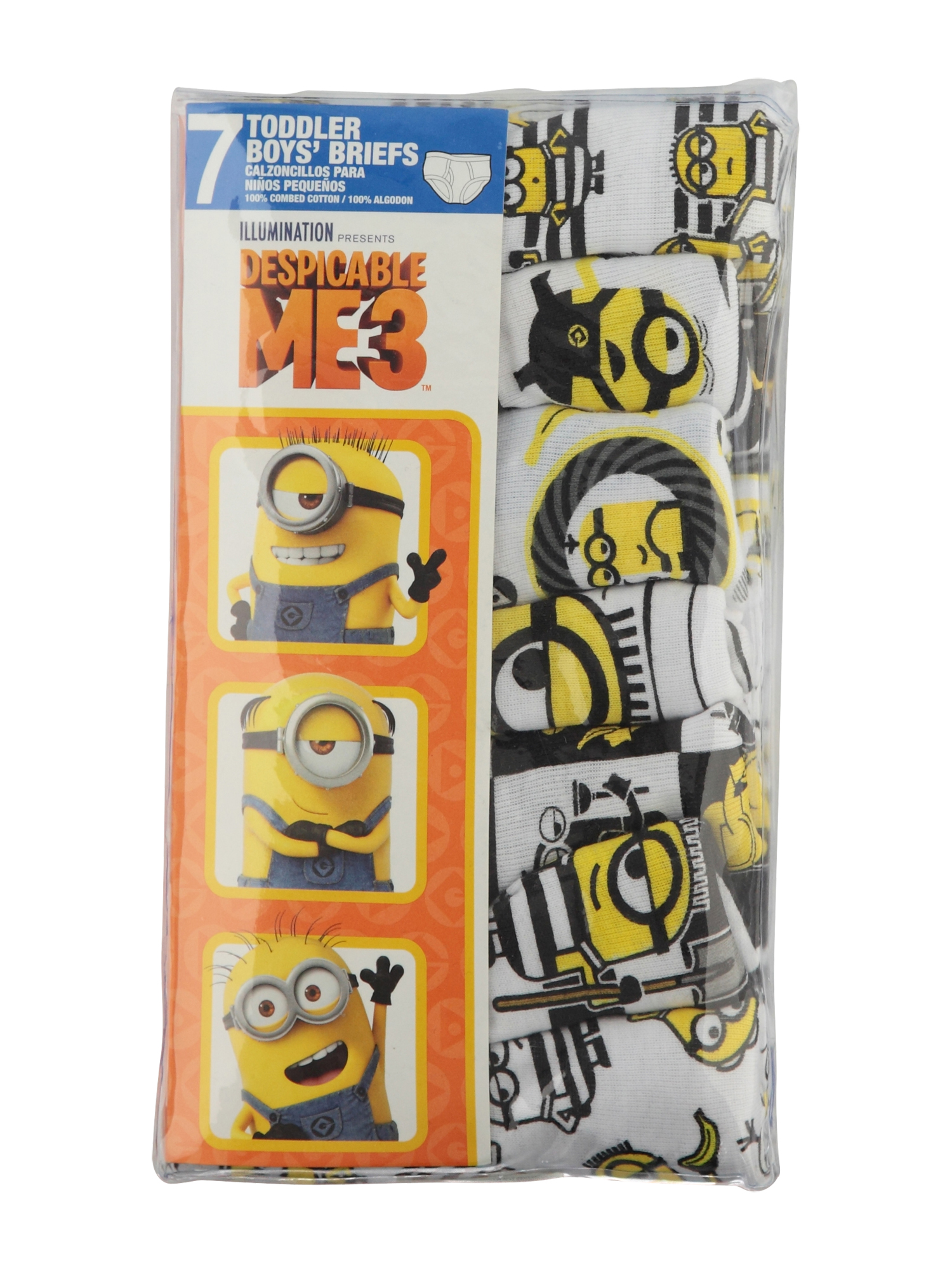 Despicable Me Brief Underwear, 7pk (Toddler Boys) 