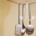 thumbnail image 6 of Troglfold Door Hook Double Hanger Hooks for Coats, Hats, Robes, Towels - White,5.51"X3.54"X3.43", 6 of 10