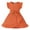 Orange, variant on Casual Summer Dresses for Teen Girls Girls Dresses Summer Shoulder Ruffle Sleeveless Formal Fancy Party Birthday Tulle Dress 4T (Blue,4 Years)