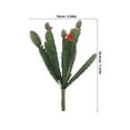 thumbnail image 2 of Masteelf Artificial Cactus Plants Indoor Faux Cactus Plants Indoor Lifelike Fake Cactus Plant Office Decorations Plants Home Decor Accessories, 2 of 8