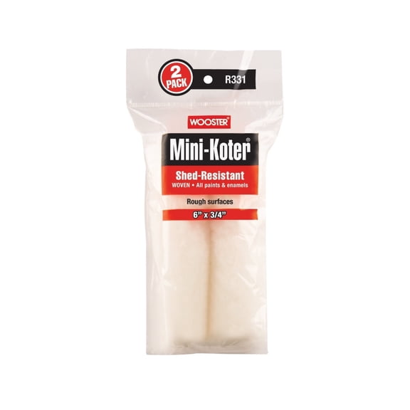 Wooster Woven Paint Roller Cover,Rough,6" L R331-6