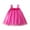 Hot Pink, variant on Odeerbi Toddler Girls Summer Tulle Tutu Dress Cute Ruffle Slip Strap Princess Dresses Sleeveless Lace Mesh Dress Toddler Girls Clothes
