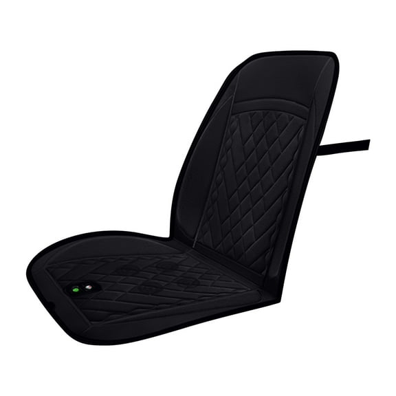 ZToonmas Heated Car Seat Cushion 12V/24V Car Electric Blanket For Back Pain Relief Automatic Start Stop, Intelligent Temperature Control, Enjoy Warmth On Cold Days
