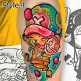 thumbnail image 3 of Anime De Una Pieza Luffy Zoro Chopper Tatuajes Temporales Impermeable Falso Tatuaje Pegatina De Dibujos Animados Cuerpo Brazo Cuello Muñeca Para Mujer Hombres, 3 of 4